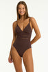 Sea Level Essentials Edit Cross Back Tri One Piece